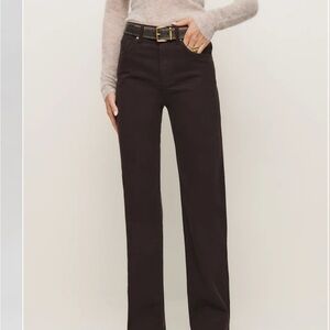 Reformation Val 90s mid rise straight jeans